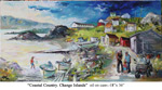 Coastal Country, Change Islands, Oil on Canvas